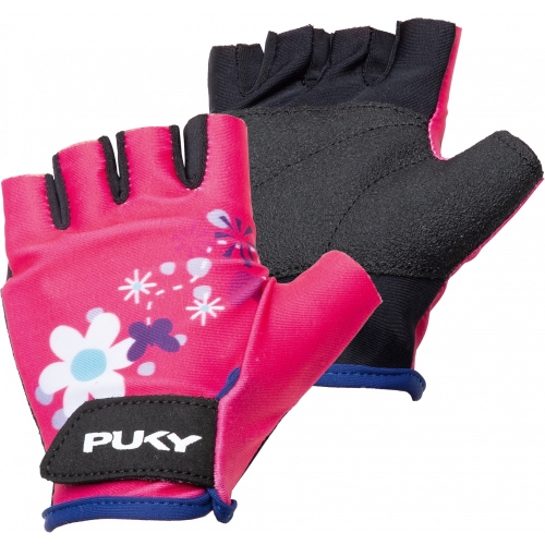 Puky Guantes GLOVY flor rosa Talla S