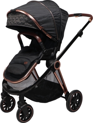 Silla de Paseo Ding Fenix Negra con Rosa