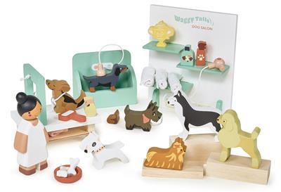 Tender Leaf Doll Furniture Peluquería canina Waggy Tails