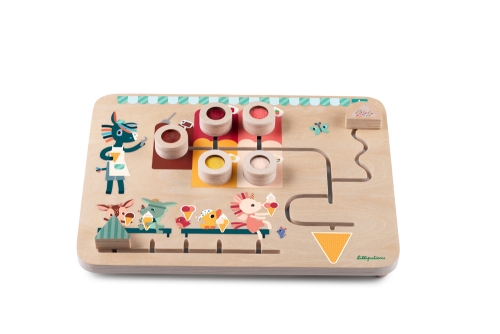 Lilliputiens Puzzle laberinto deslizante Puesto de helados