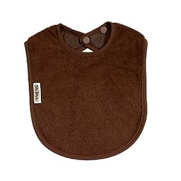 Babero Grande Silly Billyz Fleece Choco