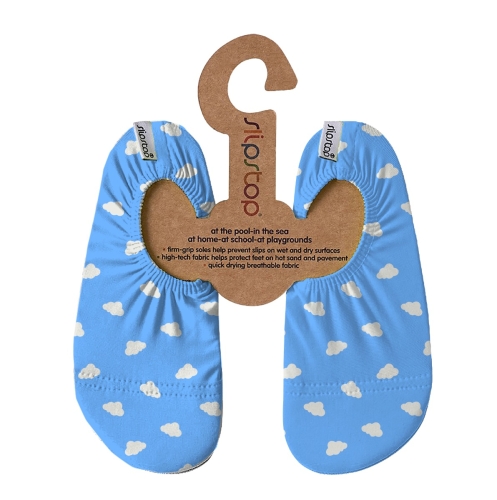 Slipstop Zapatilla de natación para niños XL (33-35) Clouds