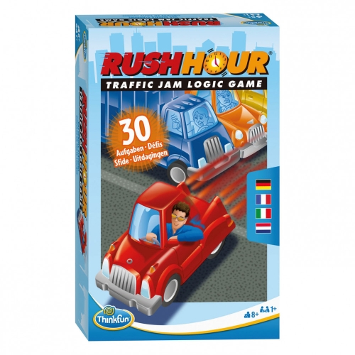 ThinkFun Rush Hour Pocket juego 30 tareas