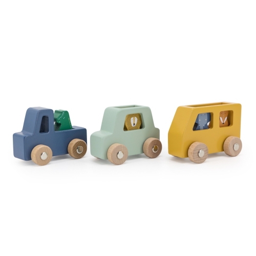 Coches de madera de animales Trixie