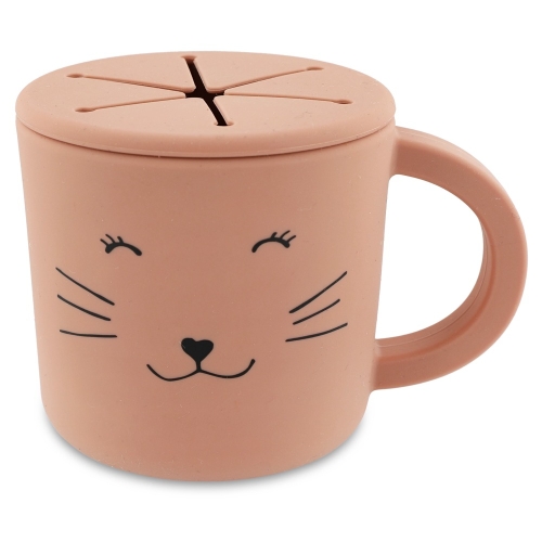 Taza de silicona para meriendas Trixie Sra. Gata