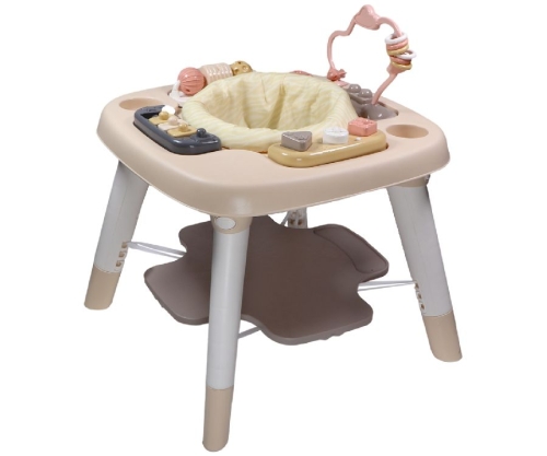 Tryco Mesa de actividades 3 en 1 Zebra Rosa y Beige