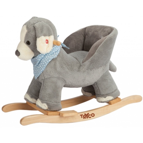 Tryco Animal mecedora Perro Gris