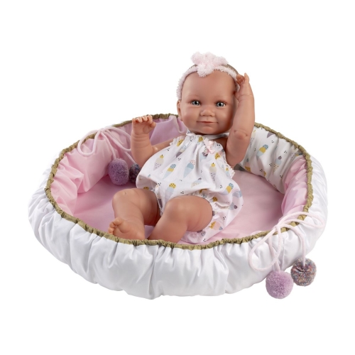 Llorens Muñeca Nica Rosa en Capullo 40 cm