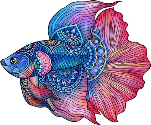 Puzzle de madera Eureka Rainbow Fish