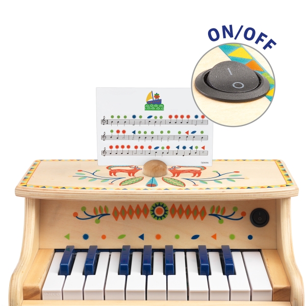 Incidente, evento traición picar Djeco Electric Piano Animambo en línea | Oferta en PlusToys